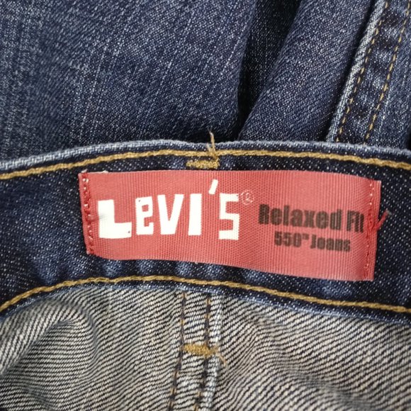 Levi 550 Relaced Fit Washed Out Jeans 28/28 - Picture 9 of 10
